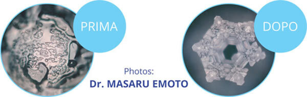 Flaska-struttura-acqua-emoto