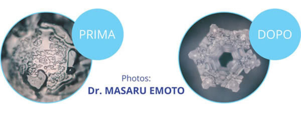 Flaska-struttura-acqua-emoto